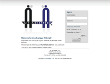 Tablet Screenshot of mail.airadvantage.net